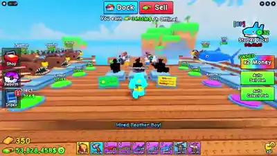 Buying a named fisherman with Cash