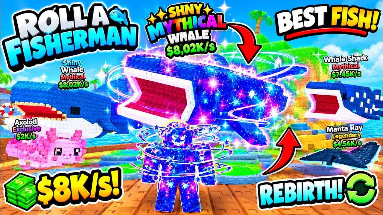 Roll a Fisherman mutations